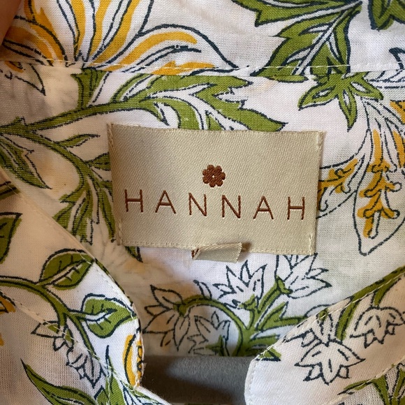 EUC Hannah Art Wear Eos blouse in Limoncello, size 2. - Picture 2 of 3